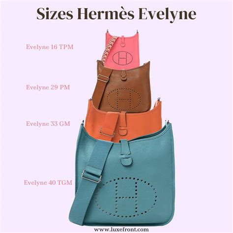 hermes evelyne size guide|hermes evelyne cost.